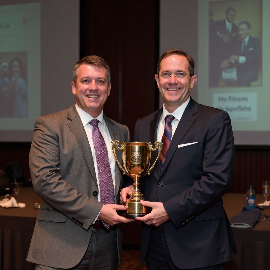 Noticia sobre premio recibido